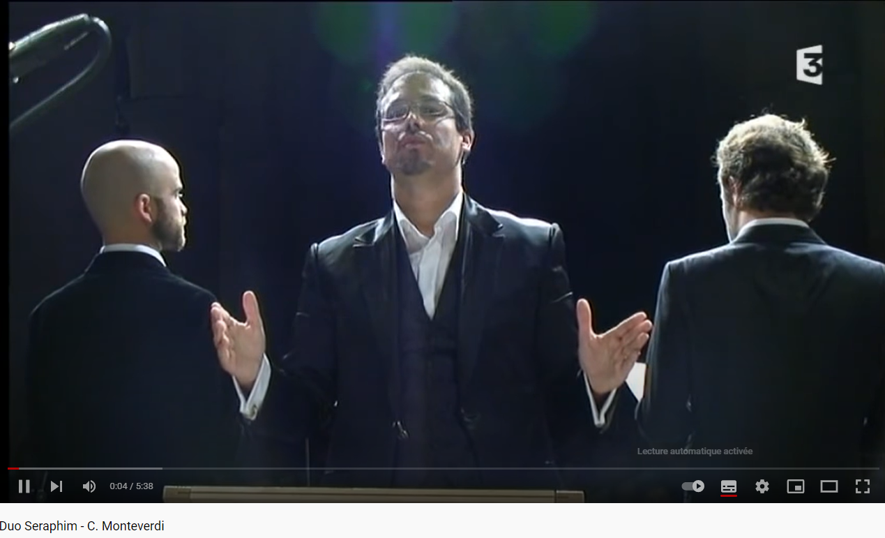 Monteverdi Vêpres Duo seraphim