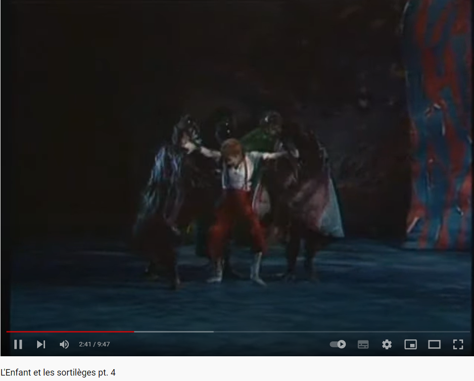 Ravel l'Enfant et les sortilèges les arbres (nos blessures)