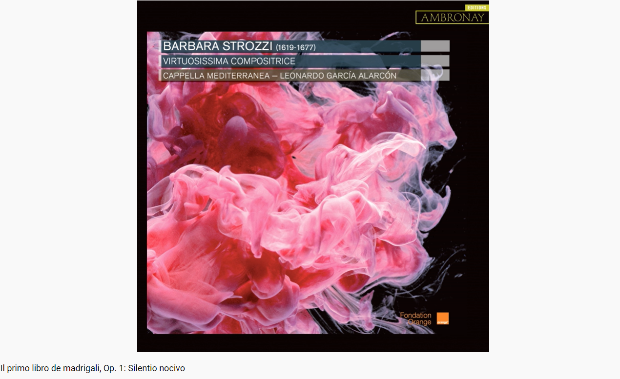 Strozzi Primo libro de madrigali - Silentio nocivo