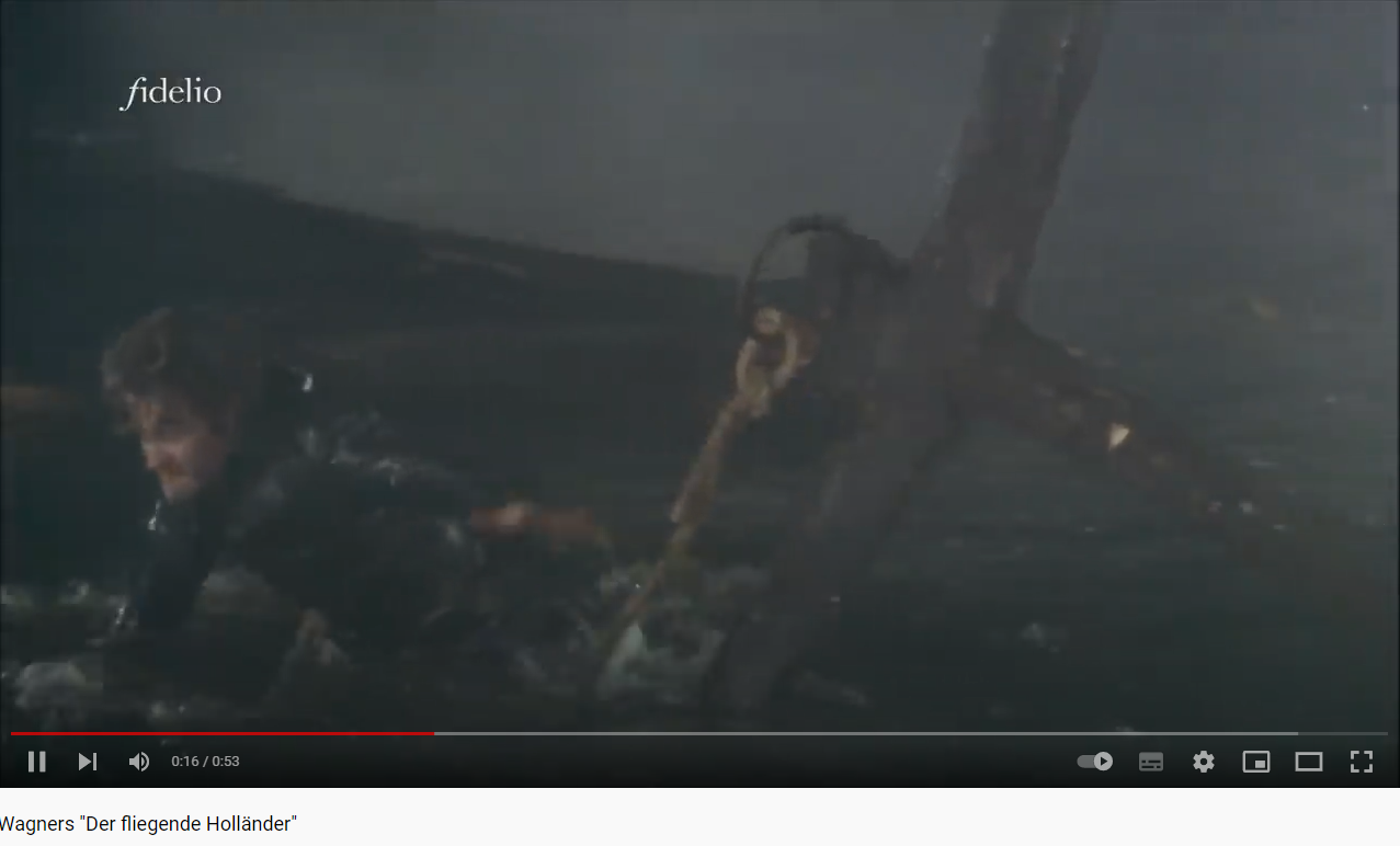 Wagner le Vaisseau fantôme fantôme