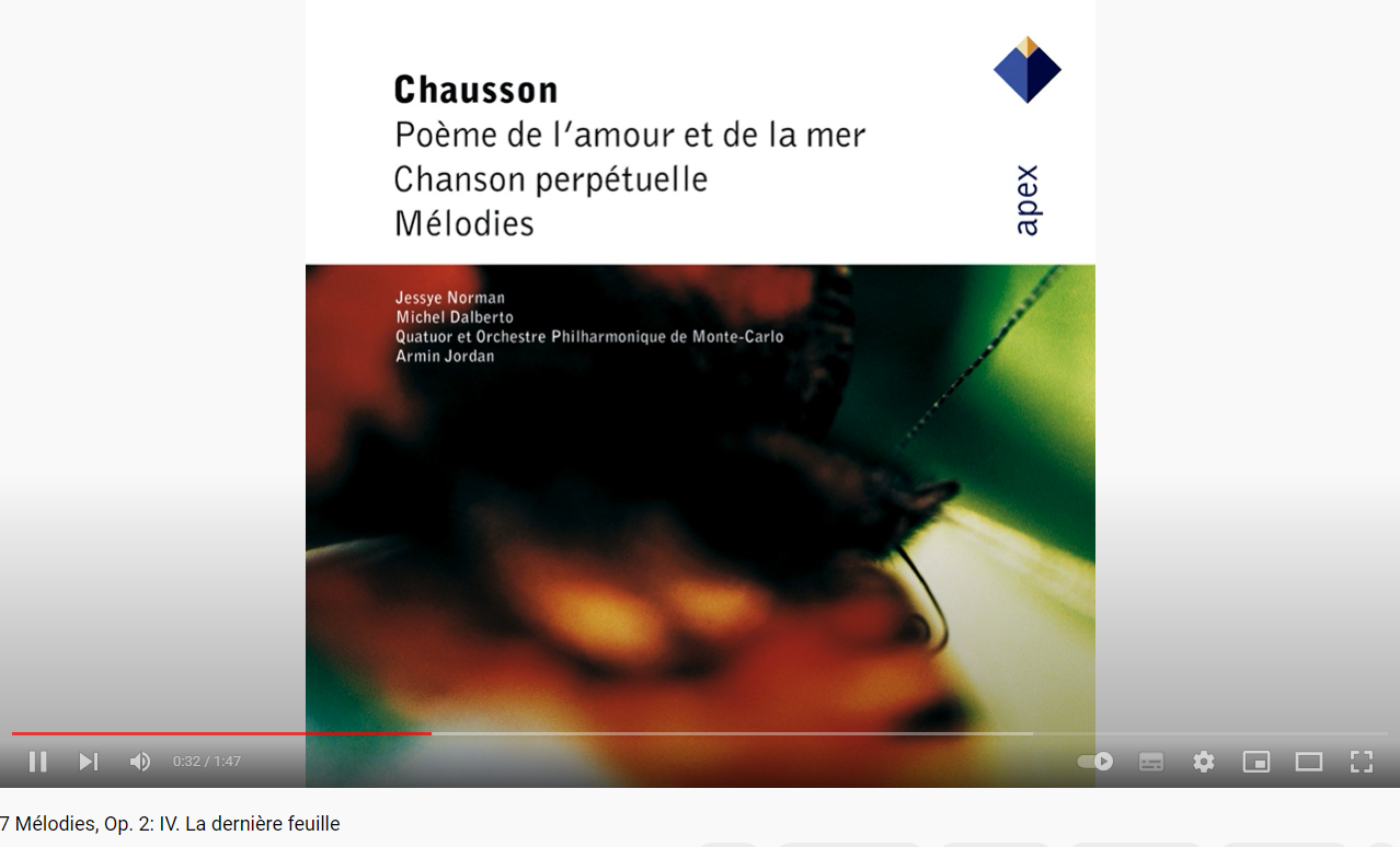 Chausson la dernière Feuille