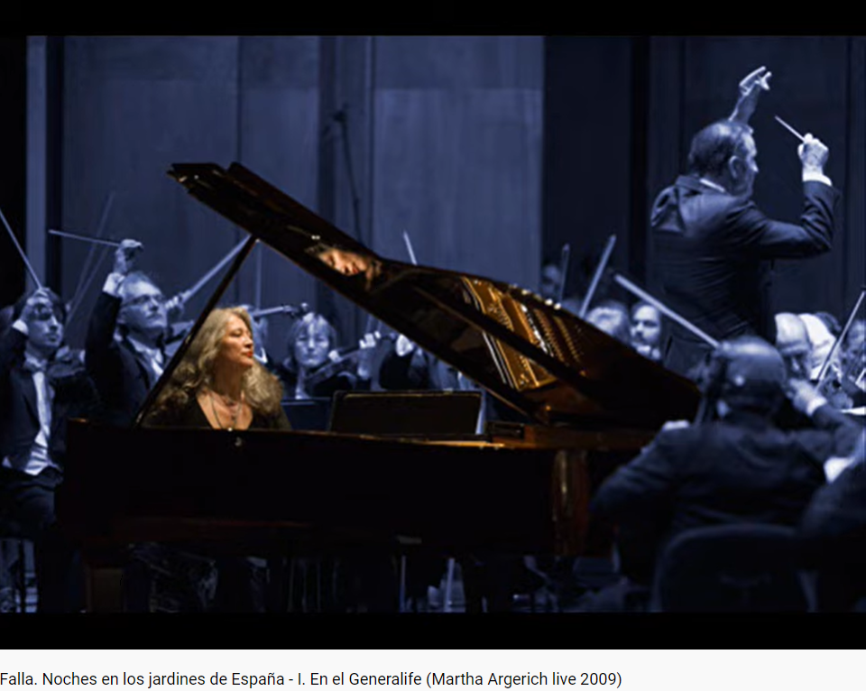 De Falla Nuits dans un jardin d'Espagne