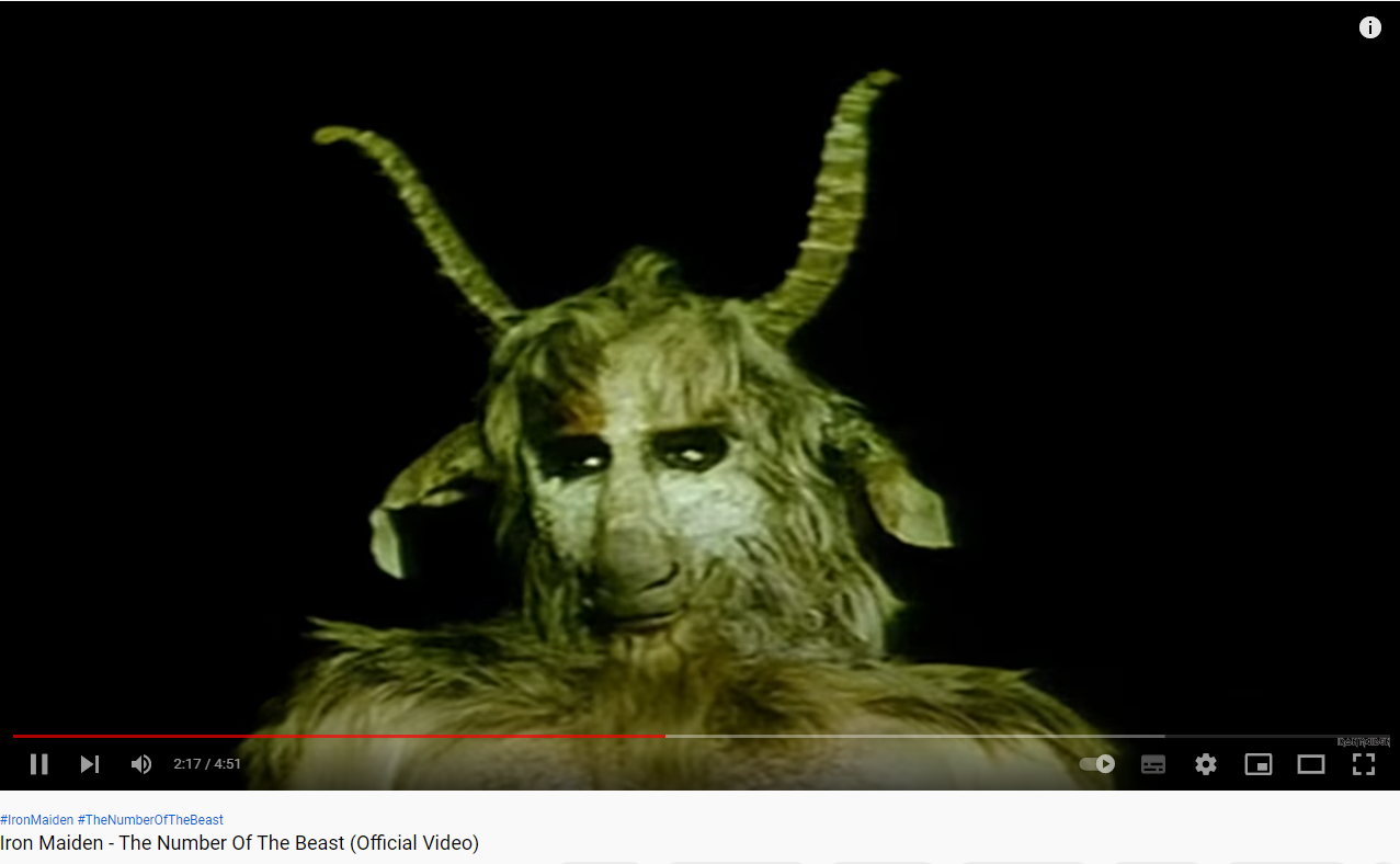 Iron Maiden The Number of the Beast