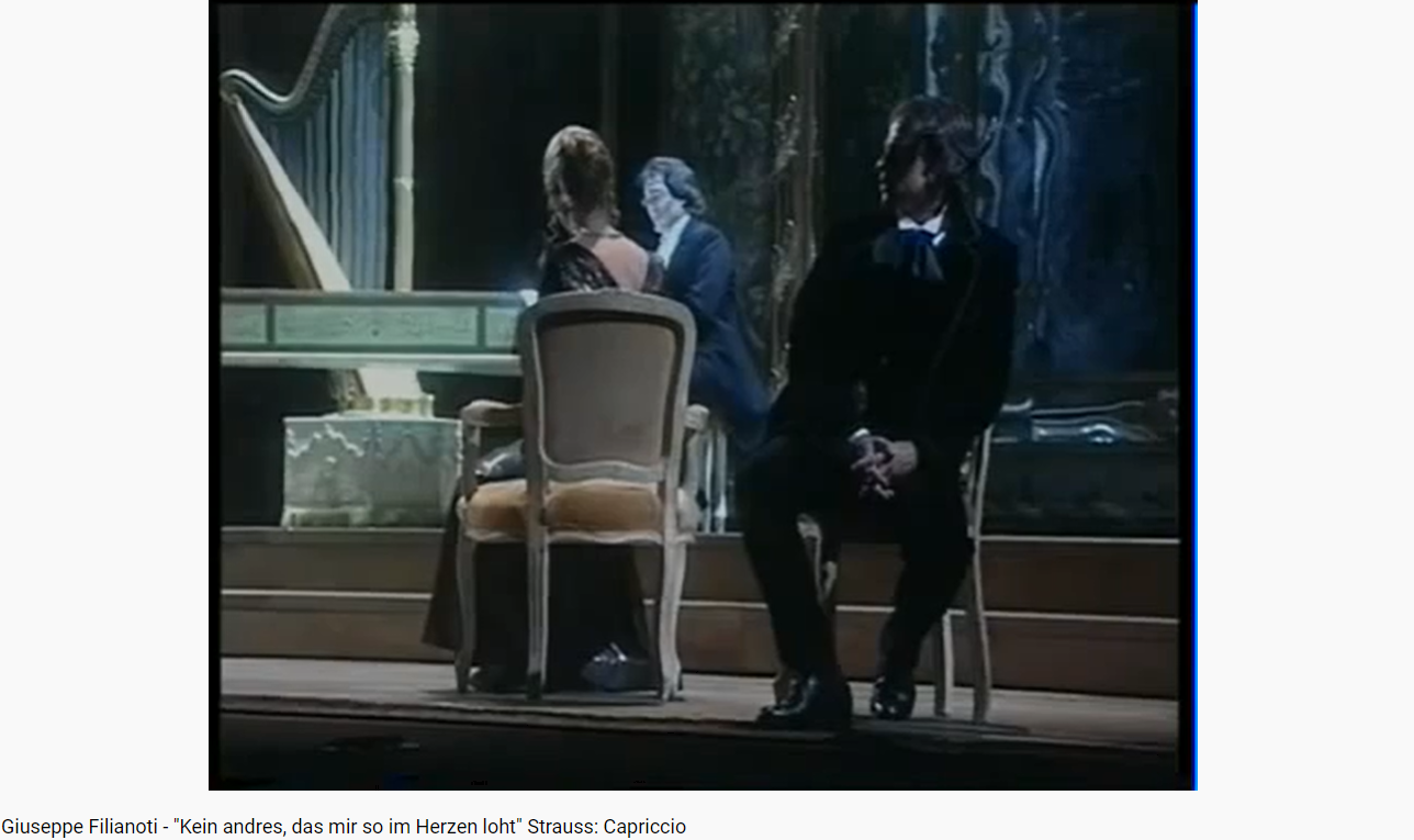 Strauss Capriccio Kein andres, das mir so im Herzen loht