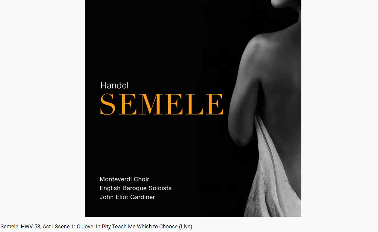 Haendel Sémélé O jove I, pity teach me which to choose