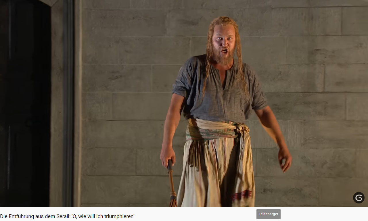 Mozart l'Elèvement au sérail O, wie will ich triumphieren (Osmin)