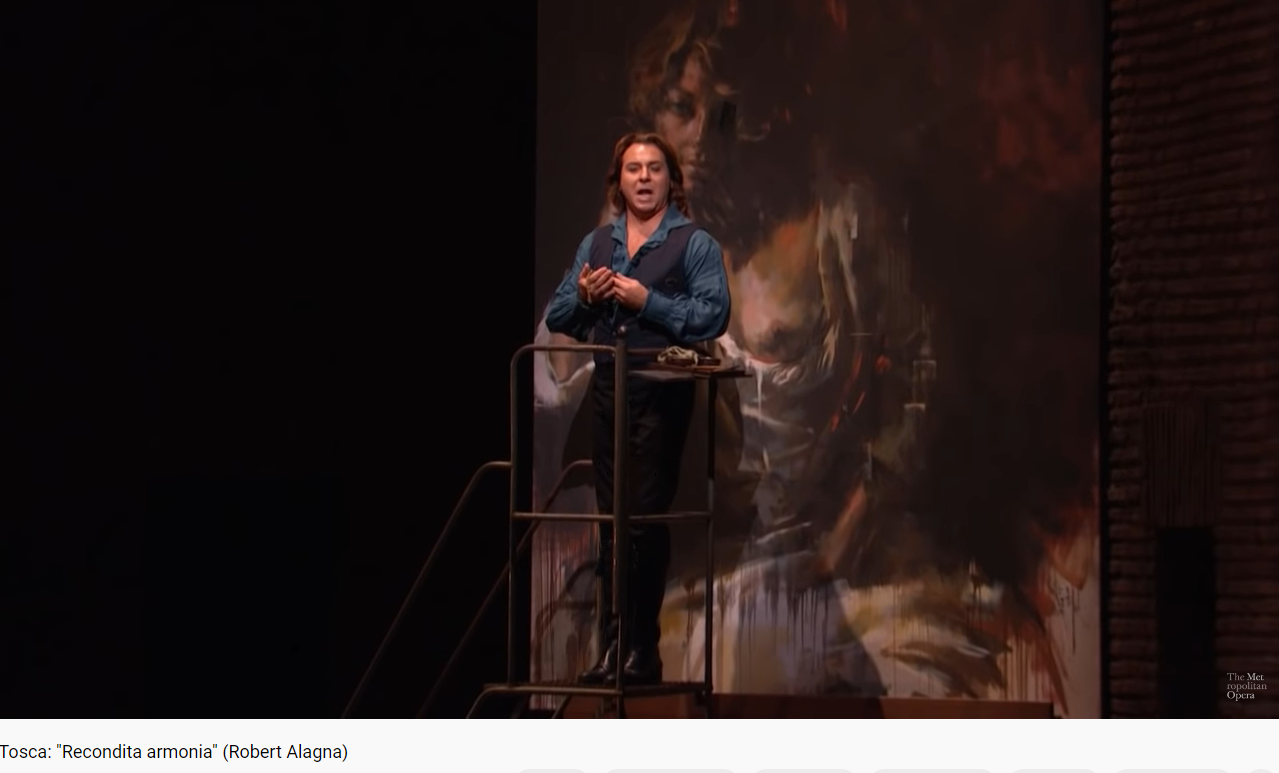 Puccini Tosca Recondita armonia (Alagna)