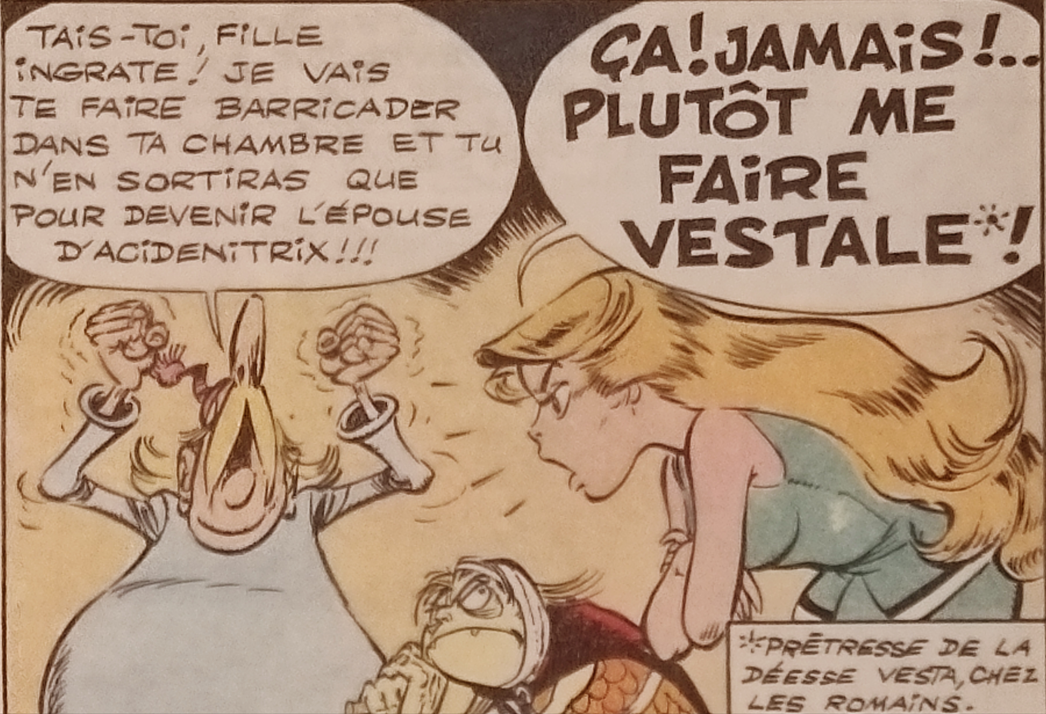 Astérix et la Vestale