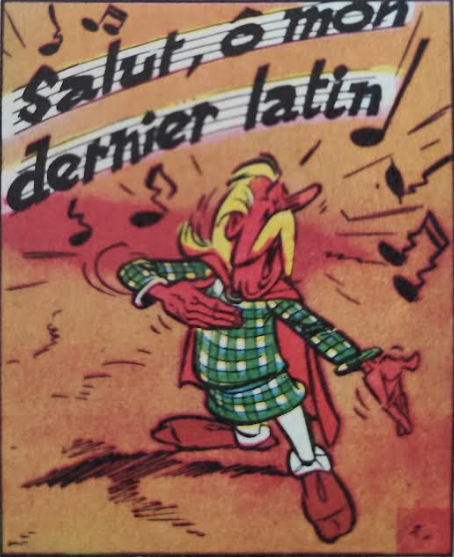 Astérix Salut o mon dernier latin