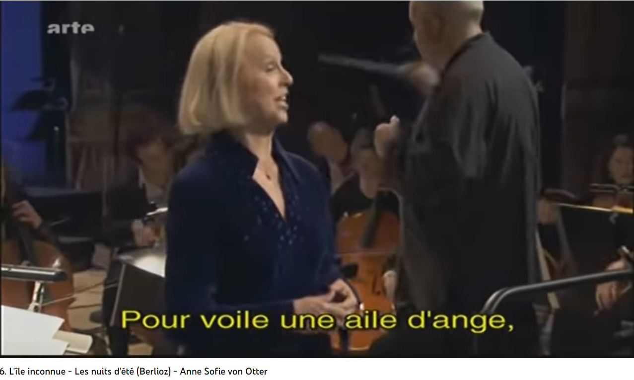 Berlioz les Nuits d'été 6 - l'île inconnue