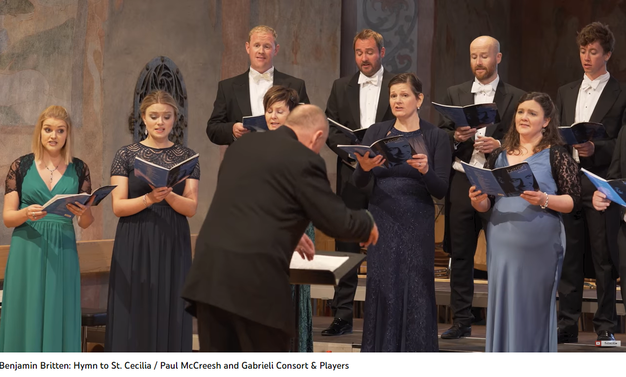 Britten Hym to St. Cecilia