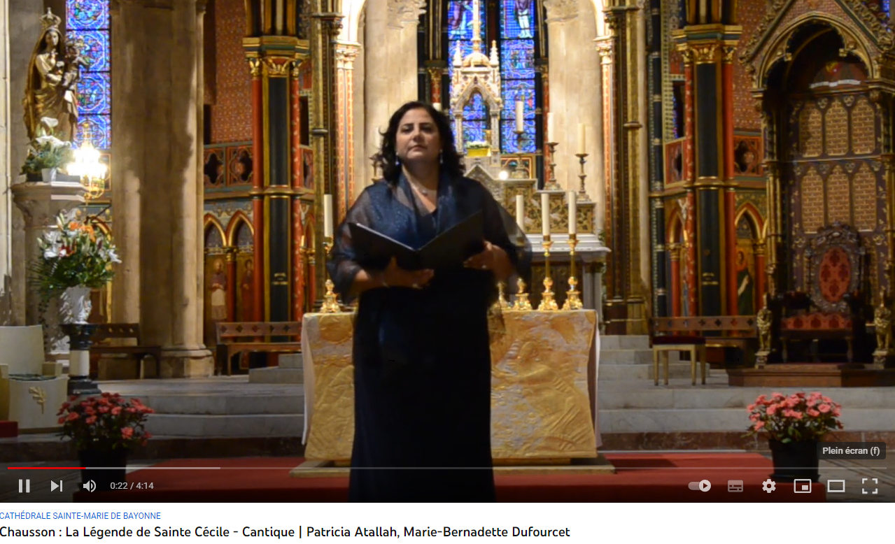 Chausson la Légende de Sainte-Cécile