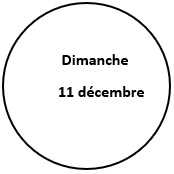 Dimanche 11 décembre