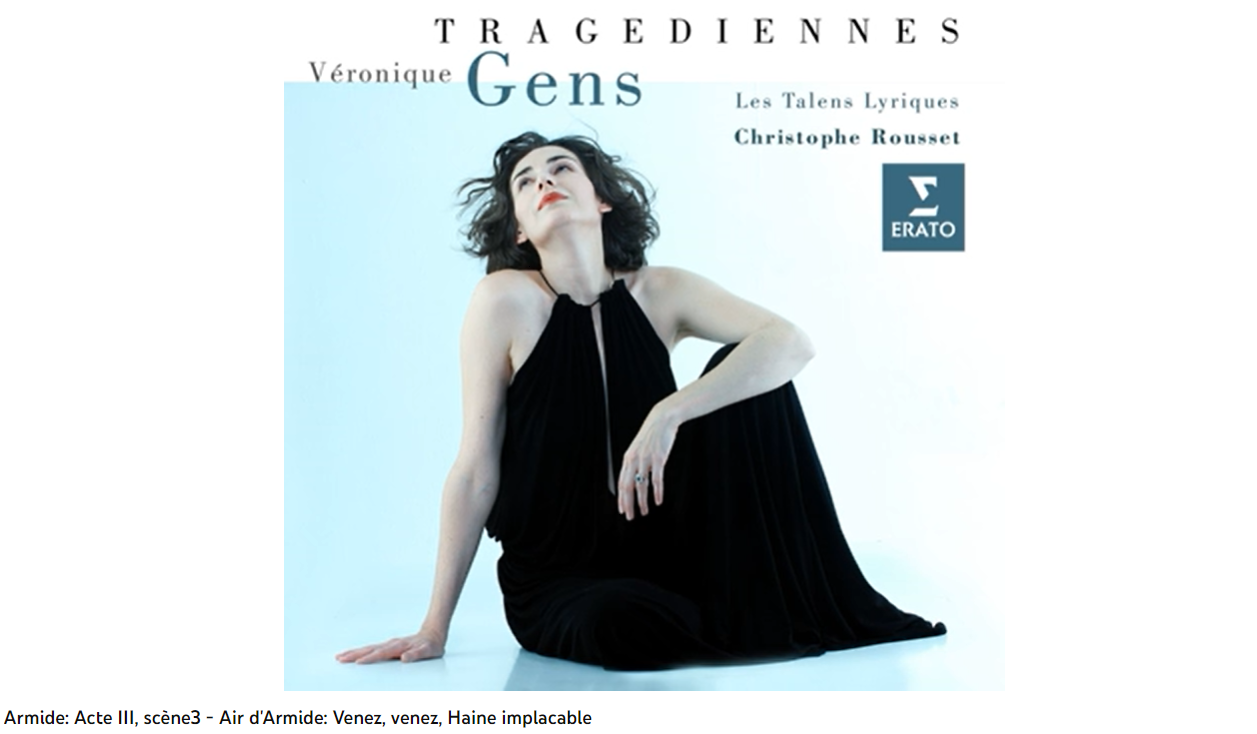 Gluck Armide Venz, venez, haine implacable