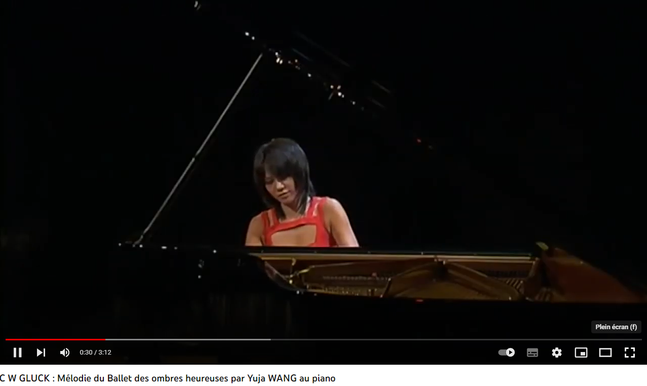 Gluck Orfeo e Euridice Ballet des ombres heureuses (Wang)