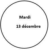 Mardi 12 décembre