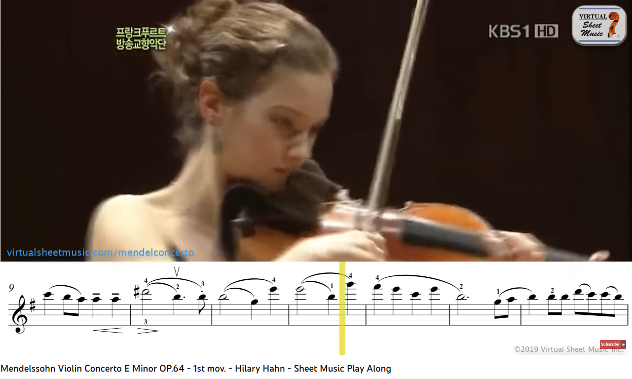 Mendelssohn Concerto pour violon