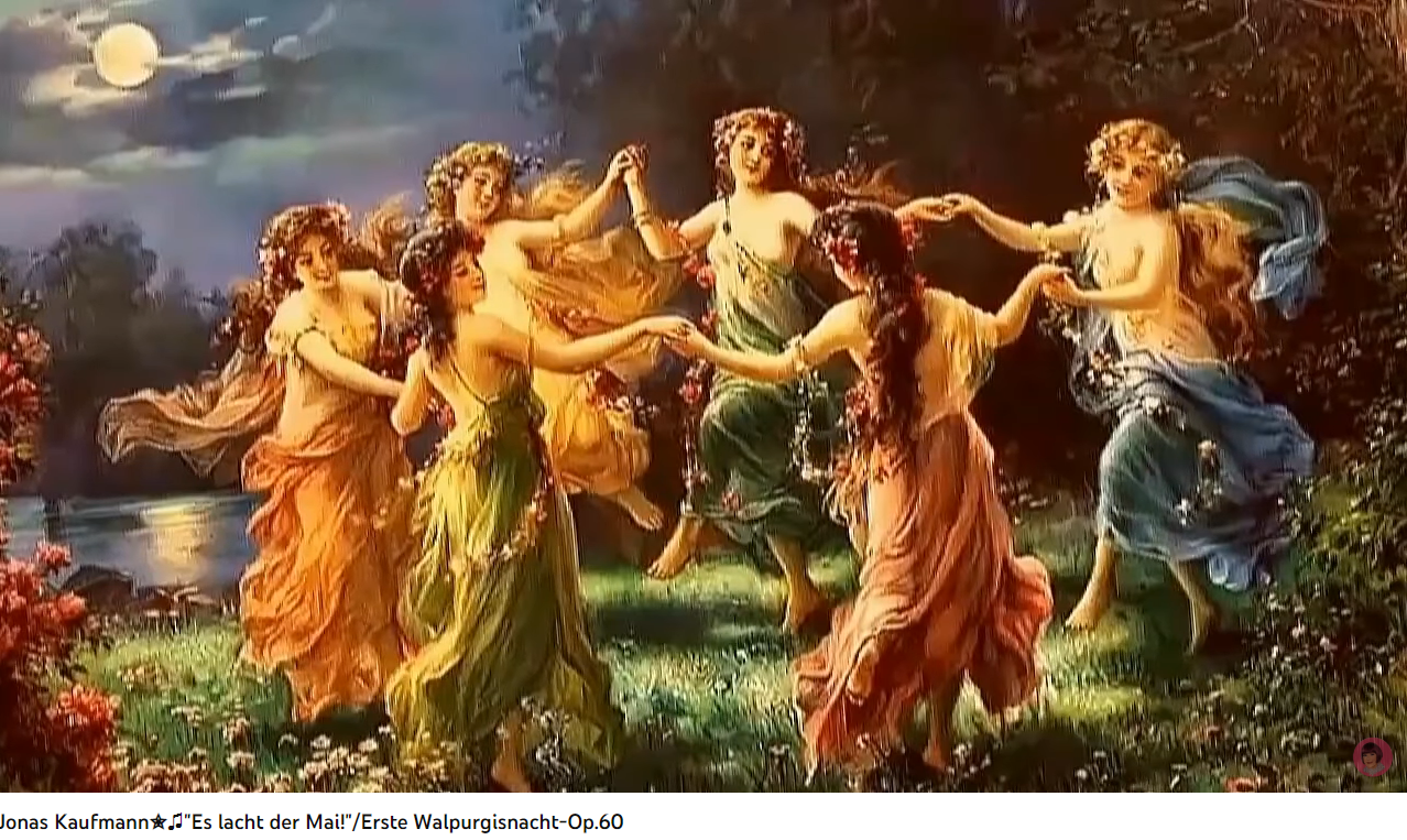 Mendelssohn La première nuit de Walpurgis Es lacht der Mai