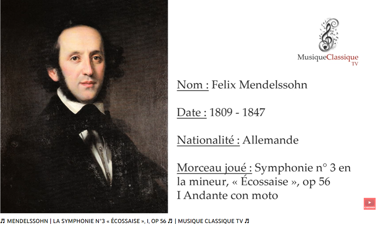 Mendelssohn Symonie Écossaise
