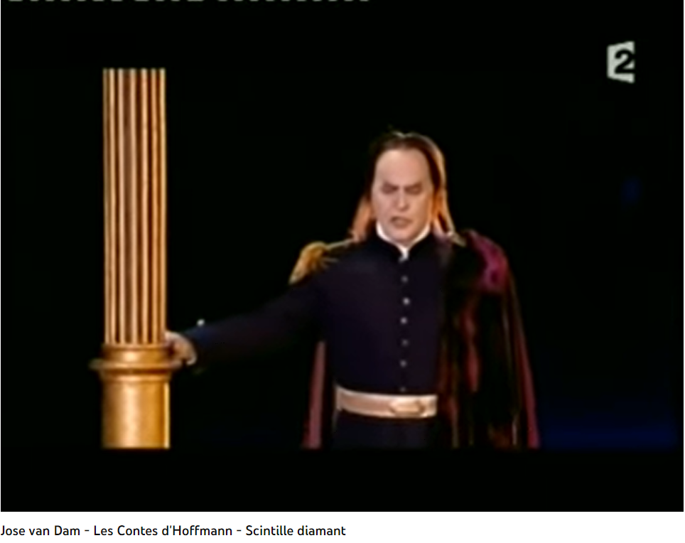 Offenbach les Contes d'Hoffmann Scintille diamant