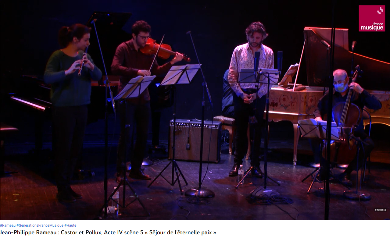 Rameau castor et Pollux Séjour de l'éternelle paix