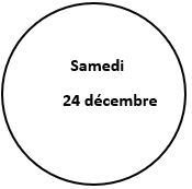 Samedi 24 décembre