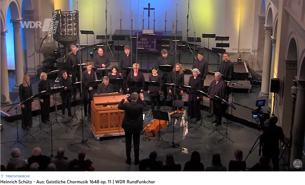 Schütz Gesitliche Chormusik