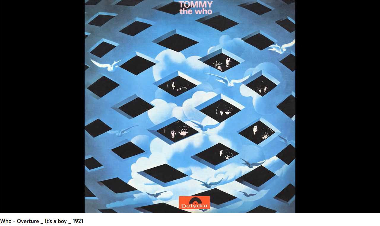 The Who Tommy It's a boy