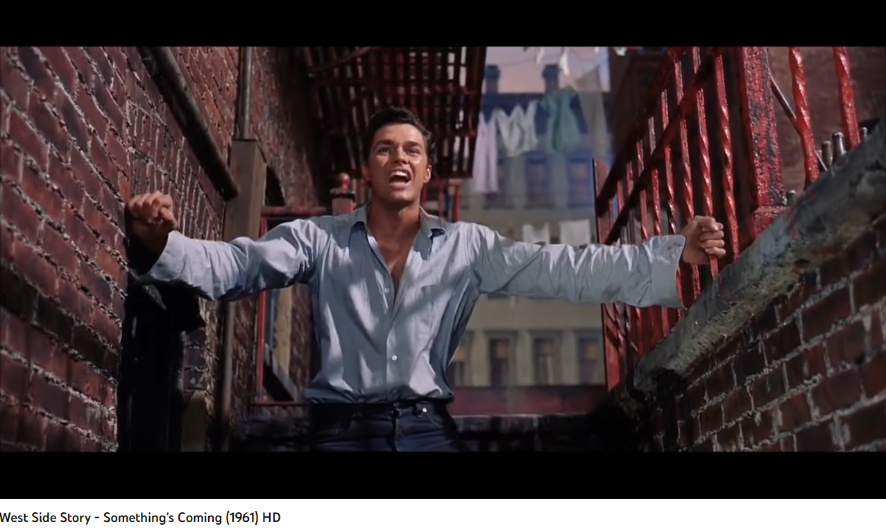 Bernstein West side Story Something's coming
