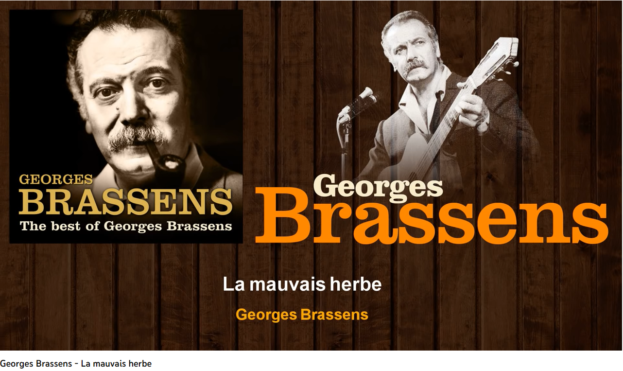 Brassens la mauvaise Herbe