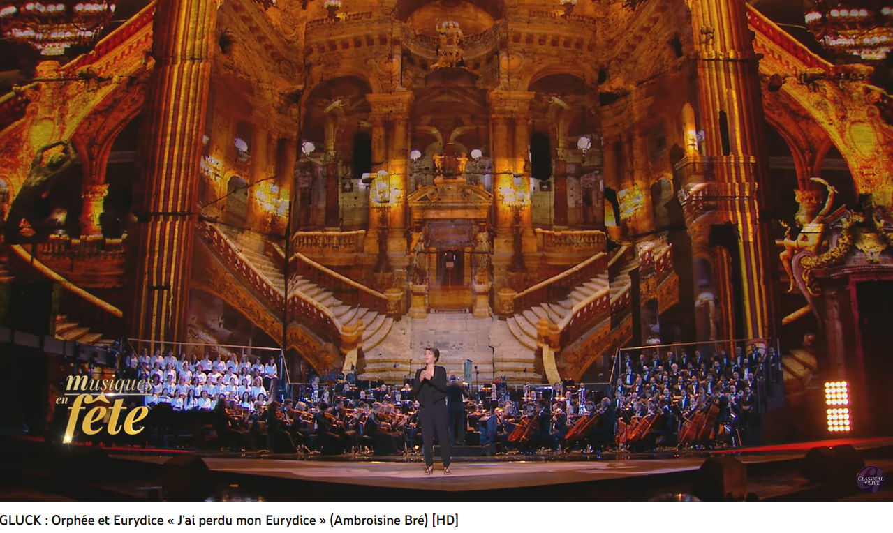 Gluck Orphée et Euridyce J'ai perdu mon Euridyce