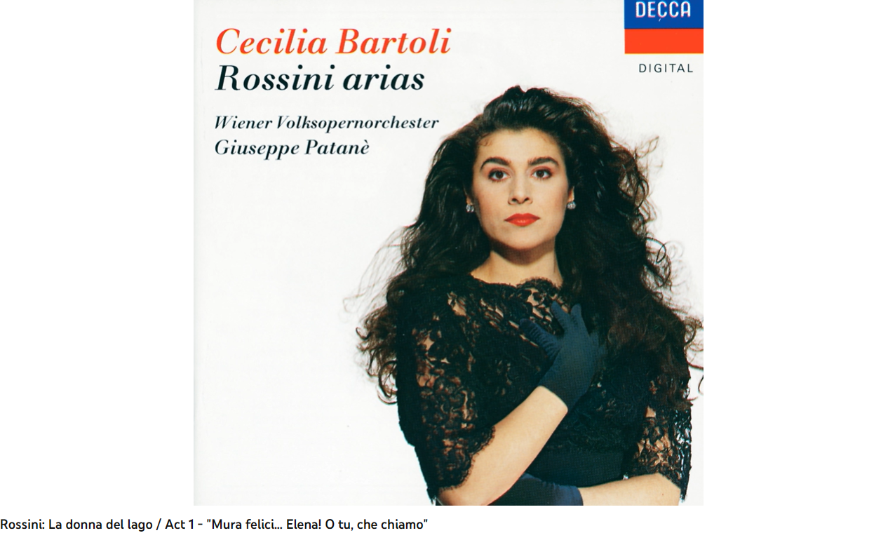 Rossini la donna del Lag Mura felici... Elena ! O tu, che chiamo