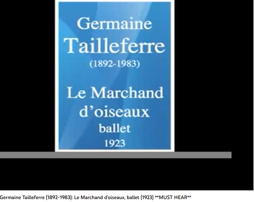 Tailleferre le Marchand d'oiseaux