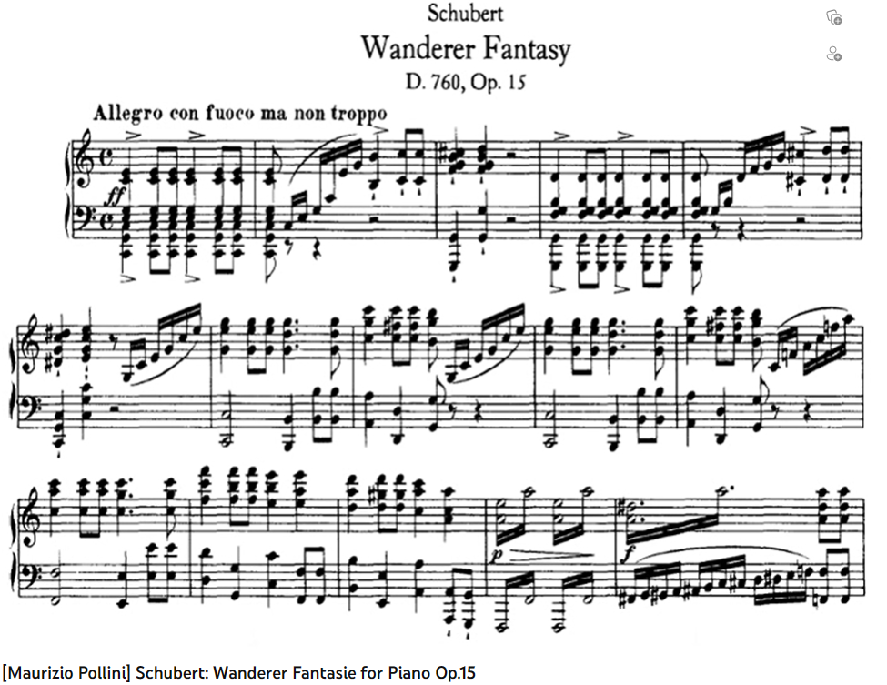 Schubert Wanderer Fantasie