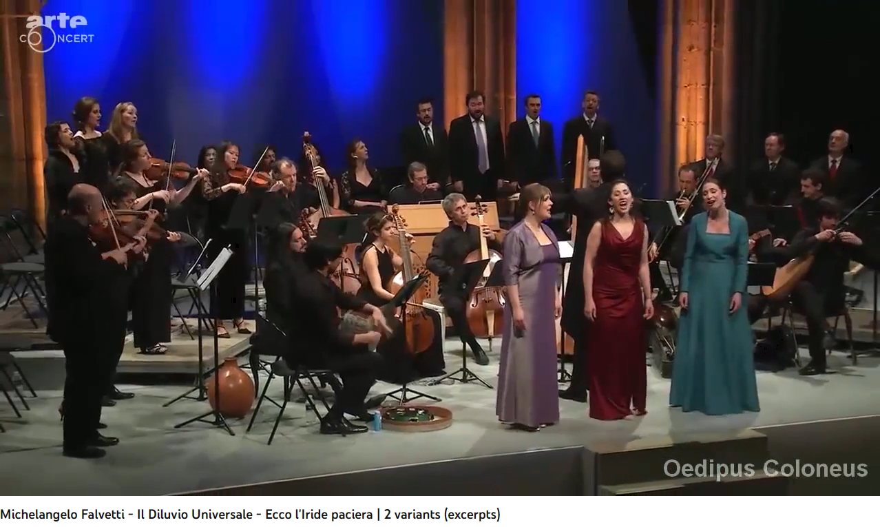 Falvetti Il Diluvio Universale Ecci l'Iride paciera