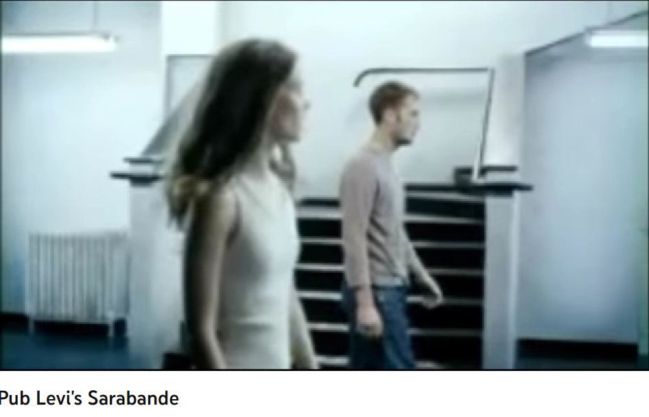 Haendel Sarabande pub pour Levy-Strauss