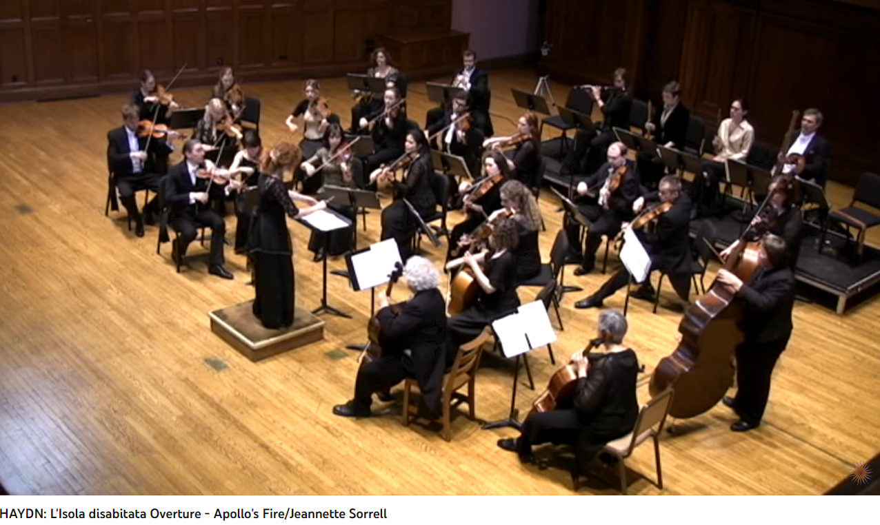 Haydn l'Isola disabitata Ouverture