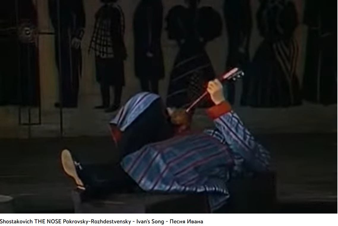 Chostakovith le nez chanson d'Ivan
