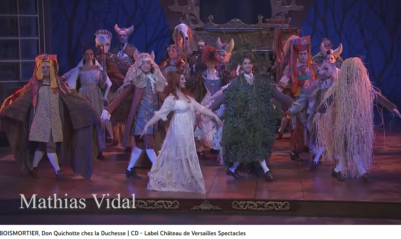 Bodin de Boismortier Don Quichotte chez la Duchesse