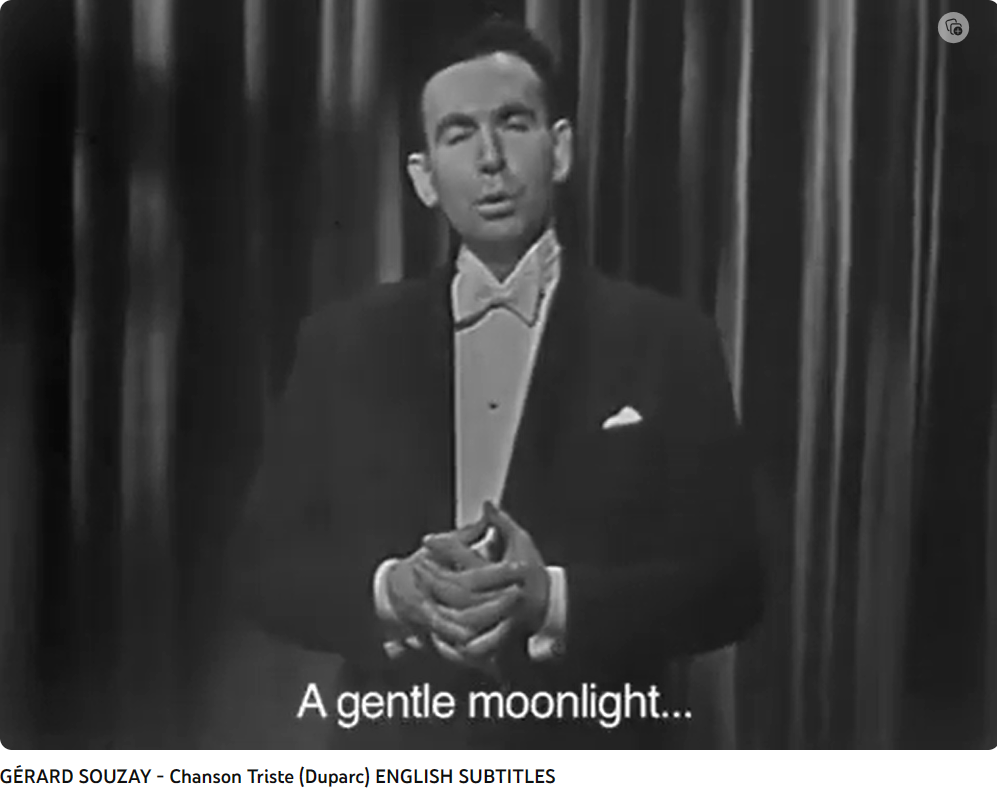 Duparc Chanson triste