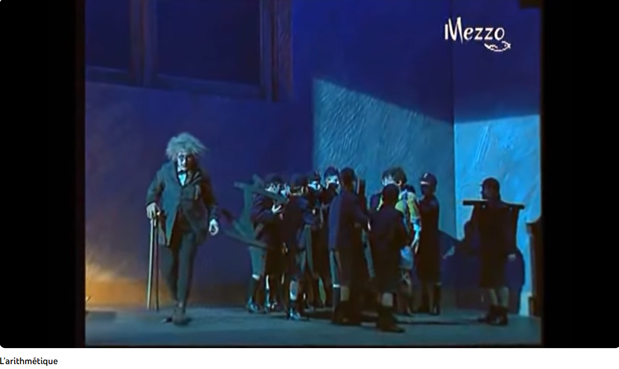 Ravel l'Enfant et les Sortilèges l'arithmétique