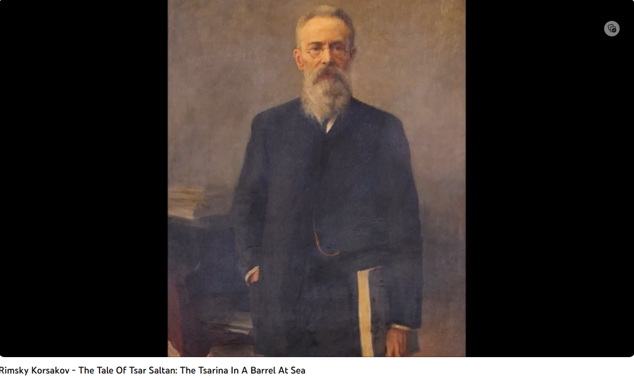 Rimsky-Korsakov Le Conte du tsar Saltan la tsarine dans un tonneau