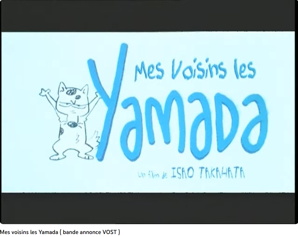 Takahata mes Voisins les Yamada bande-annonce