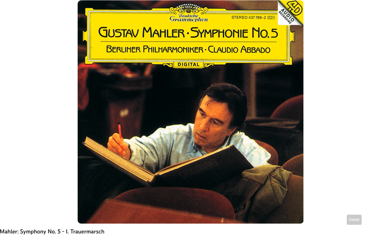 Mahler 5e Symphonie Marche funèbre