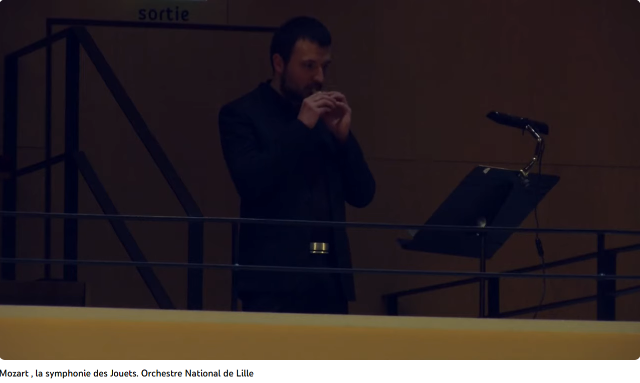 Mozart Léopold Symphonie des jouets