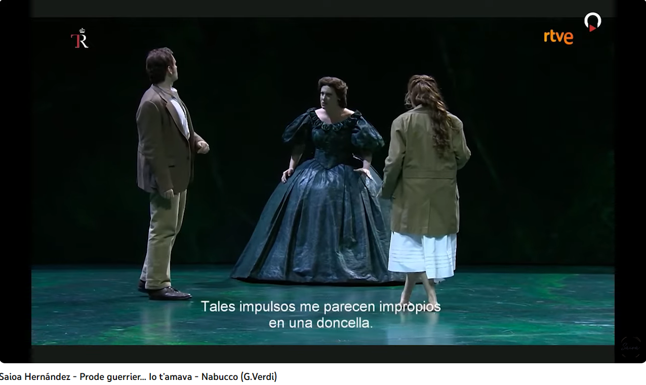 Verdi Nabucco Prode guerrier... Io t'amava !