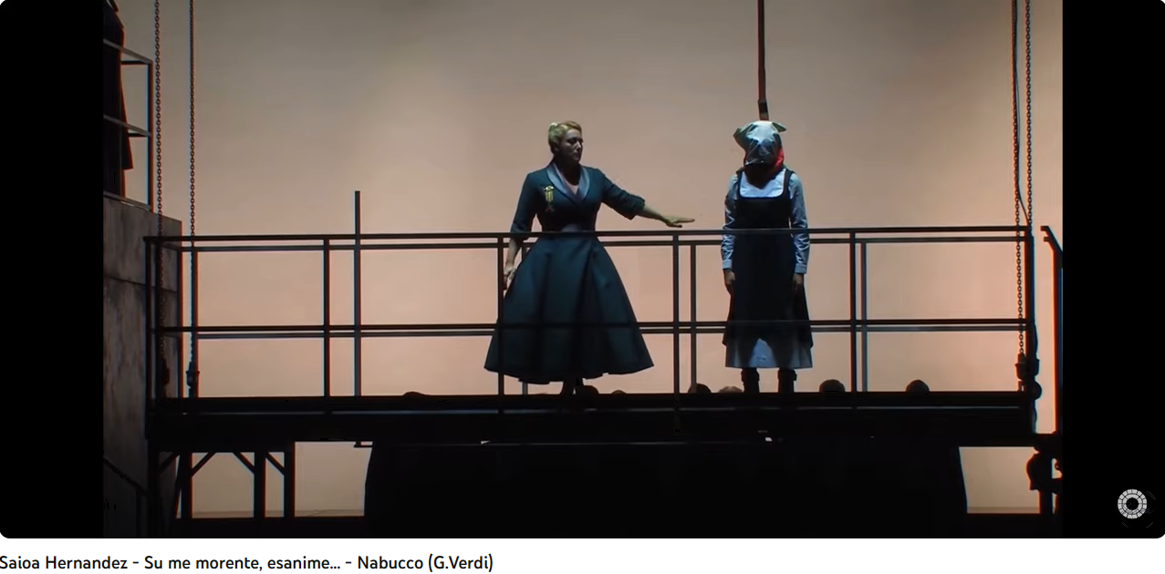 Verdi Nabucco Su me morente, esanime...