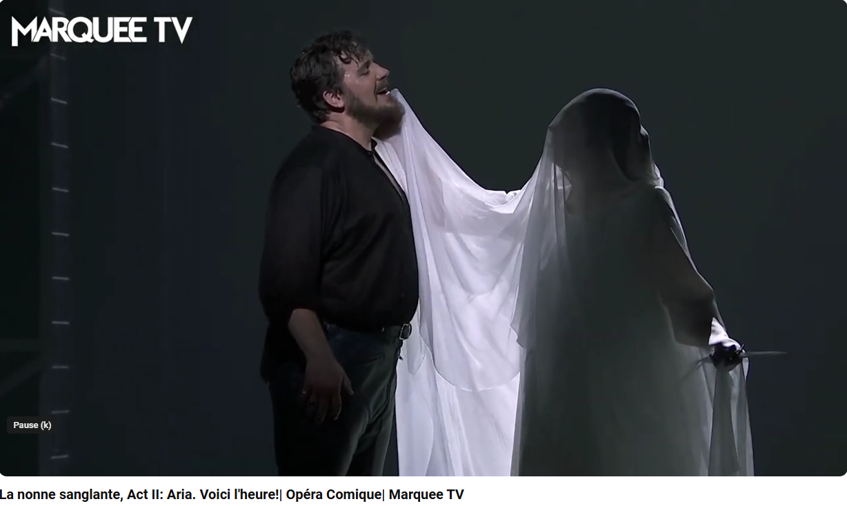 Gounod la nonne sanglante Acte II Voici l'heure