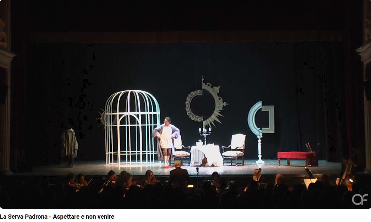 Pergolèse la Servante maîtresse Aspettare e non venire