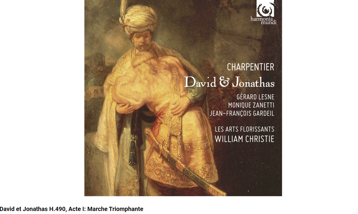 Charpentier David et Jonathas Acte I Marche triomphante